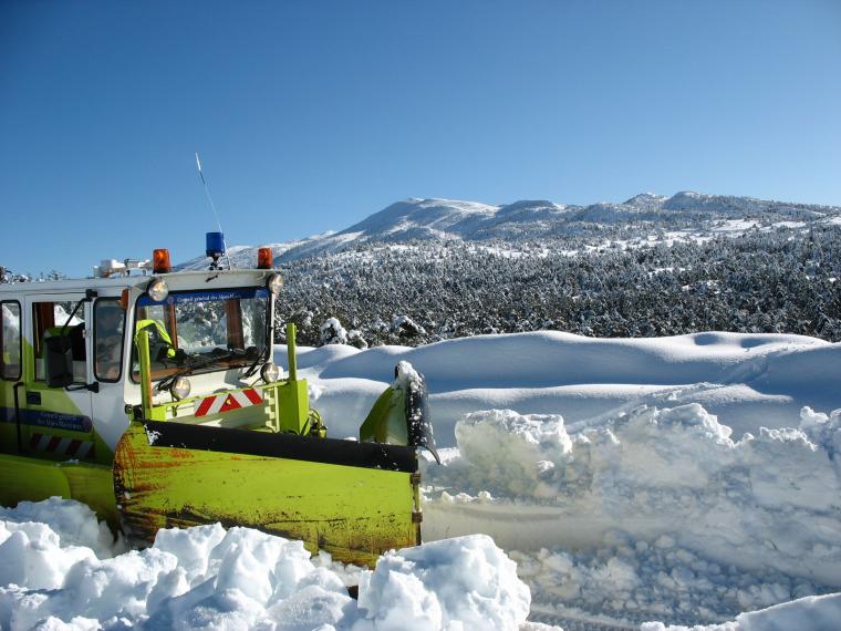 Le cheiron vu du point de vue de Grolieres les neiges