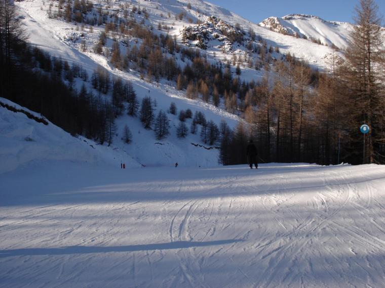 Auron, piste de la traversse 2000