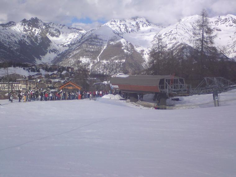 tsd4 du blanon a Auron Station du mercantour Mars 2009