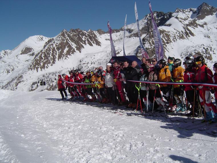 Isola 2000 10 fvrier 2008 innauguration tapis esf - nouvelles cabines TCD PELEVOS - Mise aux normes FIS piste  Gant