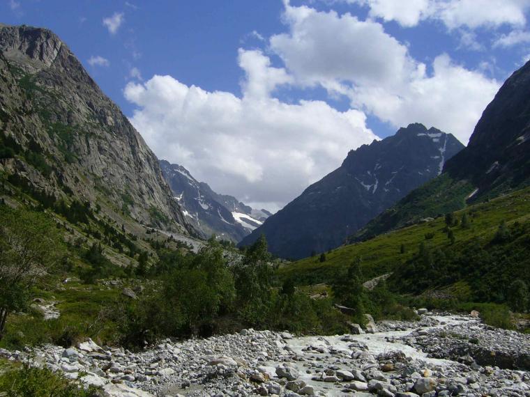 en route vers le refuge du carrelet 1900m