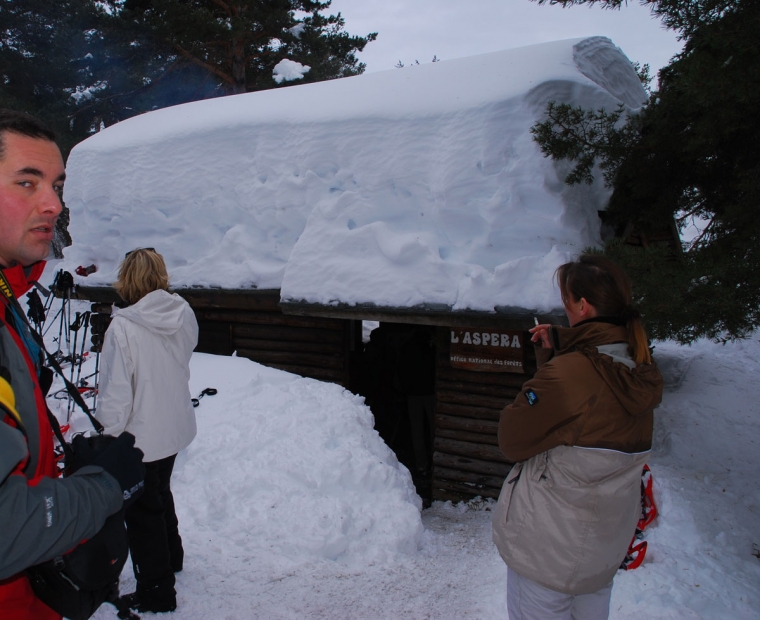 chalet ONF de l'Aspera 18/01/2009