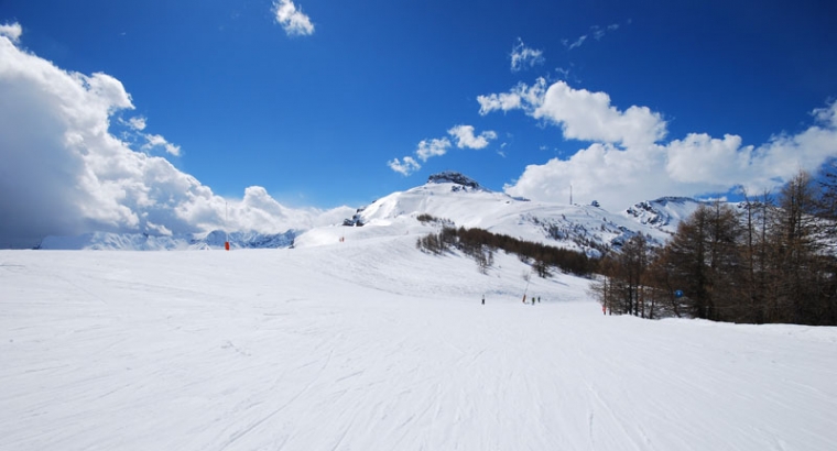 Auron - Col du Blainon, secteur Colombier 04 avril 2013