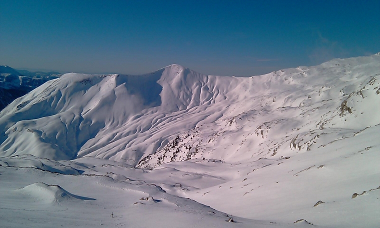 vue sur la valle de chasse depuis le sommet du tlsiege de l'observatoire