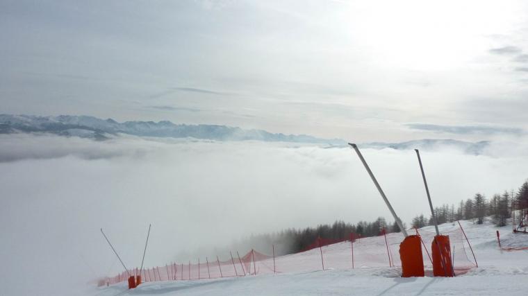 Mer de nuage aux Eguilles