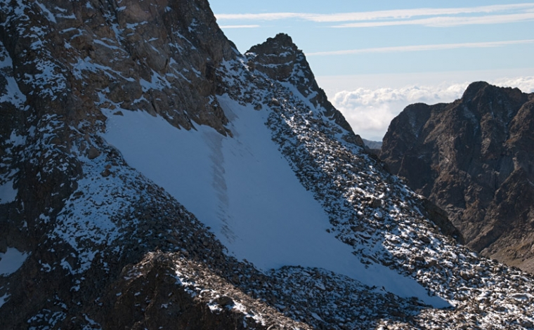 nv de l'ancien glacier de la maldie le 2 octobre 2010