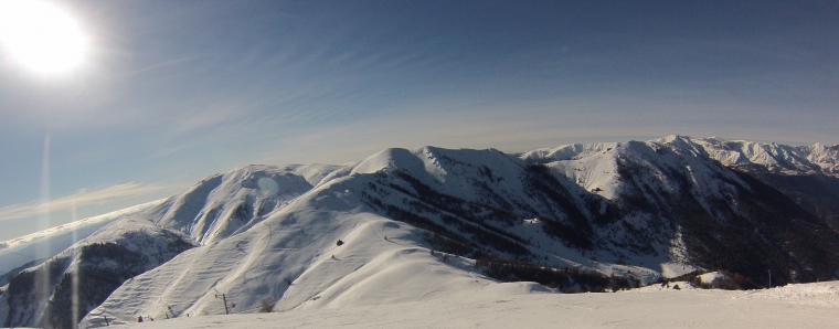 Vue d'en haut du Raton; sur Pra Brl.