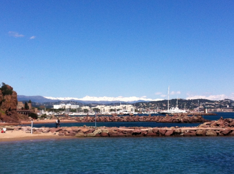 vue du port de la Rague Mandelieu