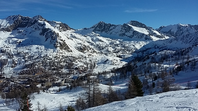 En haut de blanchon (saison 2016-2017)