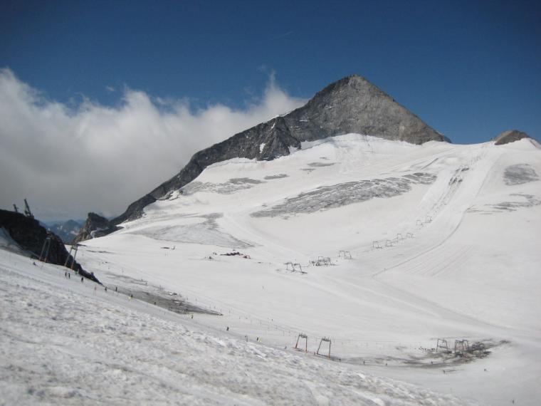 ...et nous voici sur le glacier d'Hintertux,  3200m!!!