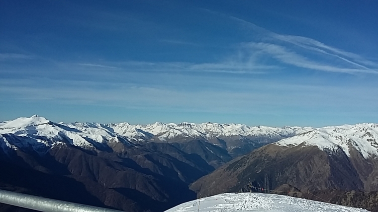 En haut de la Cime de Sistron (saison 2016-2017)