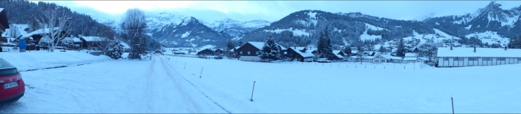 La vue depuis l'hotel 