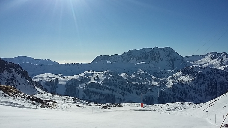 En haut du TK Grande Combe (saison 2016-2017)