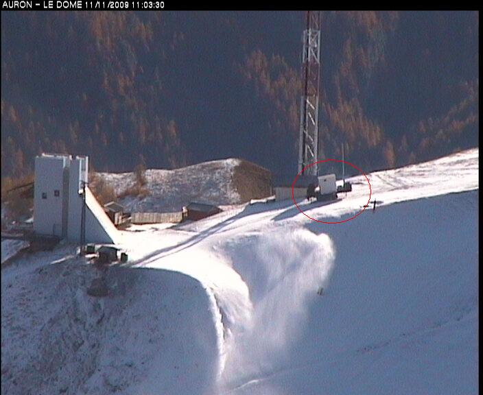 Arrivée de la cabine amont du tph ? 