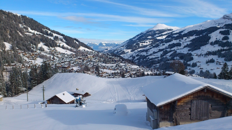 Adelboden village 